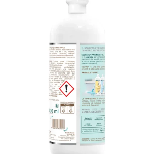SECRETS DETERSIVO PAVIMENTI GEL MARINE 1000 ML