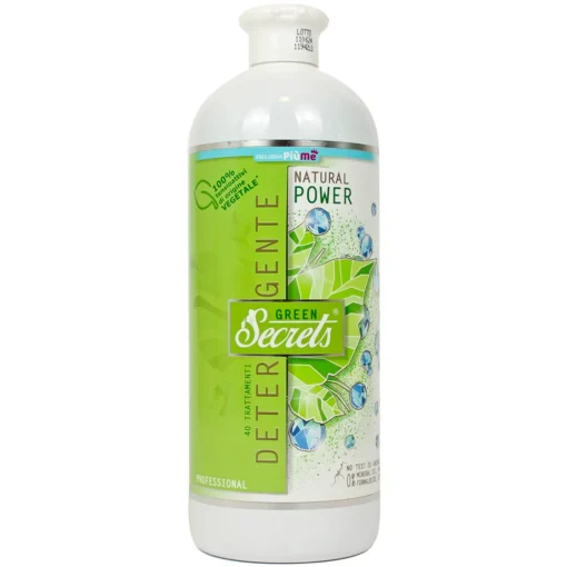 SECRETS GREEN DETERGENTE BUCATO LAVATRICE NATURAL POWER 40 TRATTAMENTI 1000 ML