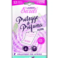 SECRETS LAUNDRY 12 FOGIETT EMANATORI PROFUMO FLOWER PROTEGGE & PROFUMA ARMADI e CASSETTI