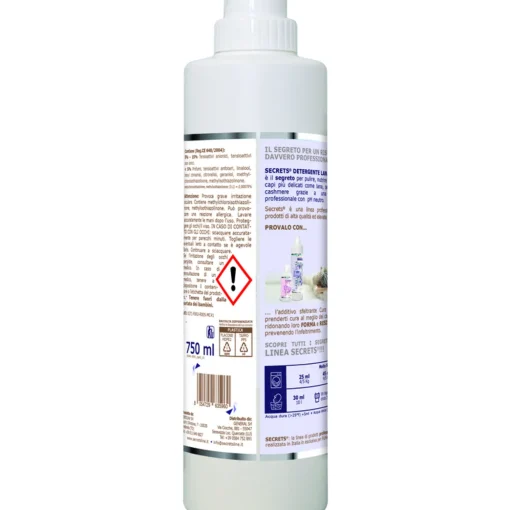 SECRETS LAUNDRY DETERGENTE LANA & SETA CAPI DELICATI 750 ML