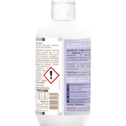 SECRETS ODOR CURA LAVATRICE ANTIODORE ANTICALCARE IGIENIZZANTE 250 ML