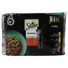 SHEBA SELEZIONE GUSTOSA IN SALSA DI CARNE 4 BUSTE DA 85 GRAMMI (POLLO&MANZO - POLLO - AGNELLO - ANATRA&TACCHINO)