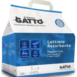 SIGNOR GATTO LETTIERA ASSORBENTE HYGIENI-CAT 10 L