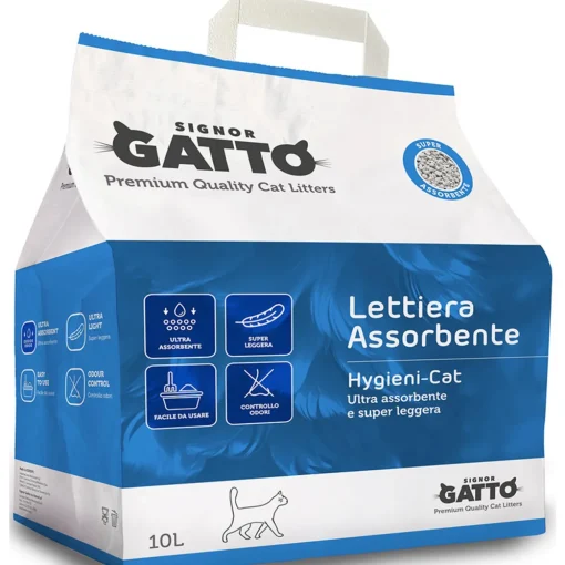SIGNOR GATTO LETTIERA ASSORBENTE HYGIENI-CAT 10 L