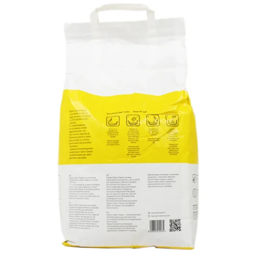 SIGNOR GATTO LETTIERA CLASSIC AGGLOMERANTE SEMI COMPATTA 10 L