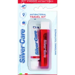 SILVER CARE KIT VIAGGIO ANTIBATTERICO SPAZZOLINO + DENTIFRICIO 20 ML