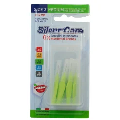 SILVER CARE SCOVOLINO INTERDENTALE MEDIUM 6 PEZZI  mm 1,2  ISO 3