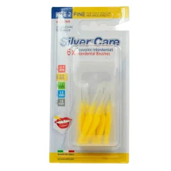 SILVER CARE SCOVOLINO INTERDENTALE FINE 6 PEZZI mm 0,9  ISO 2