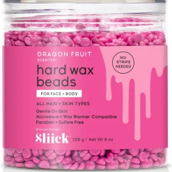 SLIICK PERLE DI CERA DURA PER DEPILAZIONE AL DRAGON FRUIT 226 GRAMMI