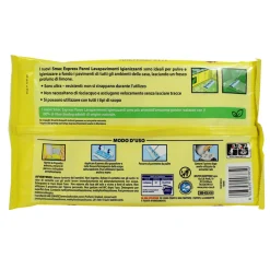 SMAC PANNI DETERGENTI PAVIMENTI PROFUMO DI LIMONE 12 PANNI MAXI IMPREGNATI