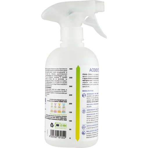 SMAPIU ACIDO CITRICO PRONTO ALL'USO TRIGGER 500 ML