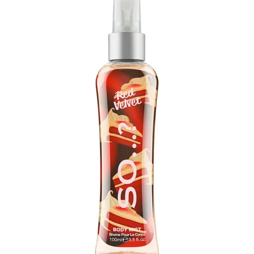 SO...? BODY MIST ACQUA PROFUMATA CORPO RED VELVET 100 ML