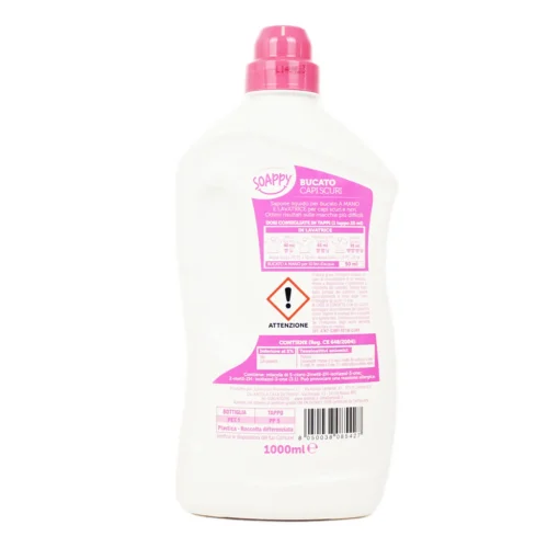 SOAPPY DETERSIVO BUCATO A MANO e LAVATRICE CAPI SCURI 1 LT