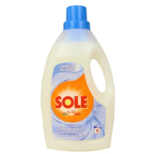 SOLE CAPI DELICATI CAREZZA DI TALCO 16 LAVAGGI 1000 ML