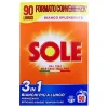 SOLE DETERSIVO POLVERE BUCATO LAVATRICE BIANCO SPLENDENTE FUSTO 90 LAVAGGI