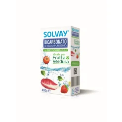 SOLVAY BICARBONATO MICROGRANULI FRUTTA & VERDURA 400 GRAMMI
