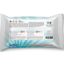 SPEEDY CLEAN 40 PANNI  BAGNO TRIPLA AZIONE DETERGENTI & IGIENIZZANTI
