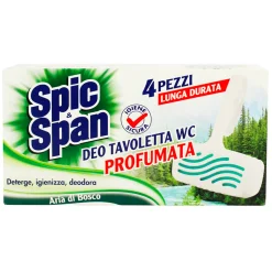 SPIC&SPAN DEO TAVOLETTA WC 4 PZ. ARIA DI BOSCO