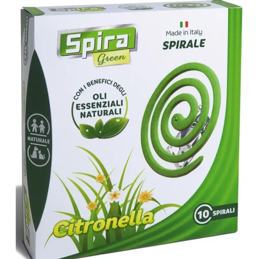SPIRA GREEN CITRONELLA 10 SPIRALI