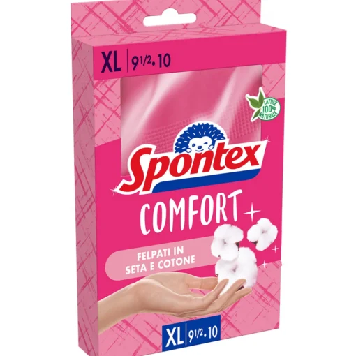 SPONTEX GUANTI COMFORT SCATOLA TAGLIA EXTRA LARGE L 9 1/2-10