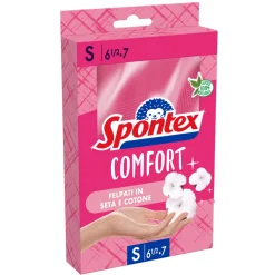 SPONTEX GUANTI COMFORT SCATOLA TAGLIA SMALL S 6 1/2-7