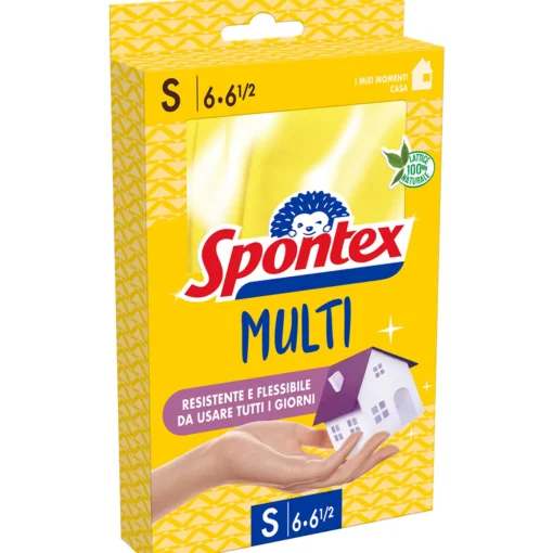 SPONTEX GUANTI MULTI SMALL TAGLIA S 6/6,5