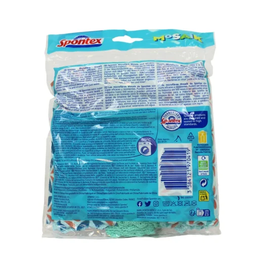 SPONTEX MICROFIBRE 3 PANNI MOSAIK 36x38 CM