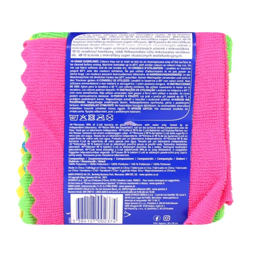 SPONTEX MICROFIBRE MULTI 30x30 CM 10 PZ