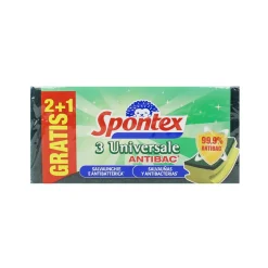 SPONTEX SPUGNA ABRASIVA UNIVERSALE SALVAUNGHIE 2+1 PZ+CONCORSO