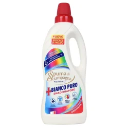 SPUMA DI SCIAMPAGNA ADDITIVO BIANCO PURO SMACCHIATORE CAPI COLORATI 900 ML