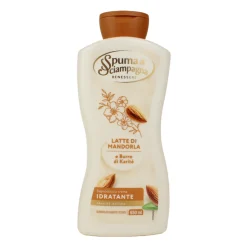SPUMA DI SCIAMPAGNA BAGNODOCCIA CREMA LATTE DI MANDORLA e BURRO DI KARITE' IDRATANTE 650 ML