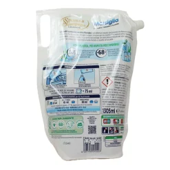 SPUMA DI SCIAMPAGNA DETERSIVO LIQUIDO BUCATO LAVATRICE ECORICARICA MARSIGLIA IGIENIZZANTE BUSTA 29 LAVAGGI