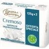 SPUMA DI SCIAMPAGNA SAPONETTA CREMOSO CON ANTIBATTERICO NATURALE 2 PEZZI DA 125 grammi