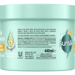 SUNSILK MASCHERA CAPELLI ONDE MERAVIGLIOSE EXTRA NUTRIENTE VASO 440 ML