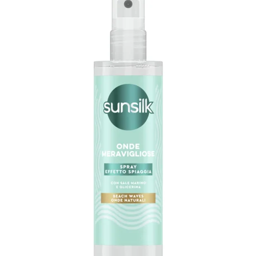 SUNSILK ONDE MERAVIGLIOSE SPRAY EFFETTO SPIAGGIA CON SALE MARINO E GLICERINA 150 ML