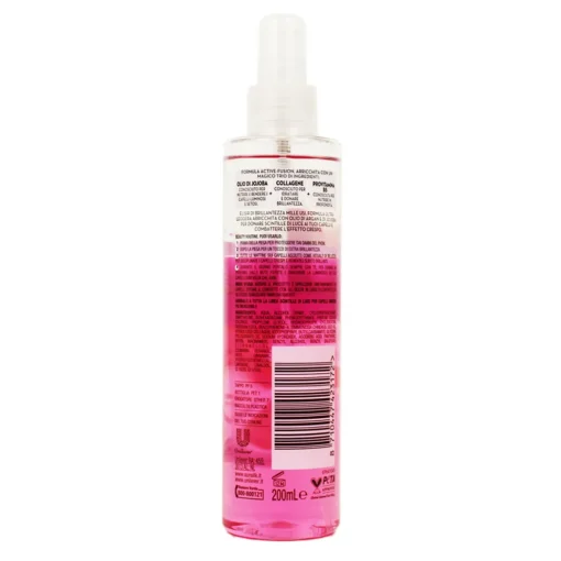 SUNSILK SCINTILLE DI LUCE GLOSSY SPRAY CON OLIO D'ARGAN CAPELLI SPENTI E CRESPI 200 ML