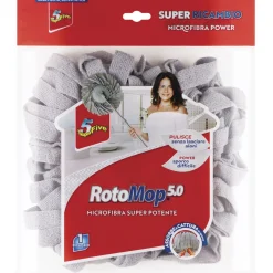 SUPER FIVE ROTOMOP 5.0 SUPER RICAMBIO MICROFIBRA POWER