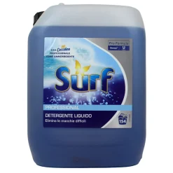 SURF DETERGENTE LIQUIDO LAVATRICE 10 LITRI 154 LAVAGGI PROFESSIONAL