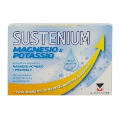 SUSTENIUM MAGNESIO e POTASSIO 28 BUSTINE GUSTO ARANCIA