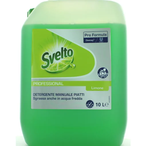 SVELTO PIATTI TANICA 10 LITRI LIMONE FORMATO PROFESSIONALE