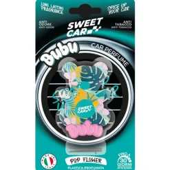 SWEET CAR PROFUMATORE AUTO IN PLASTICA PROFUMATA POP FLOWER