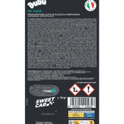 SWEET CAR PROFUMATORE AUTO IN PLASTICA PROFUMATA POP FLOWER