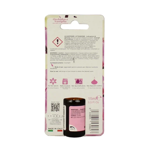 SWEET HOME ESSENZE ALLA VANIGLIA & ORCHIDEA IN BLISTER FLACONE 15 ML