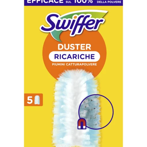 SWIFFER DUSTER CATTURAPOLVERE 5 PIUMINI