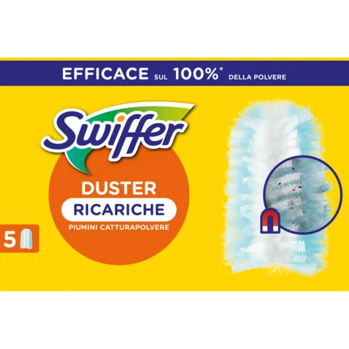 SWIFFER DUSTER CATTURAPOLVERE 5 PIUMINI