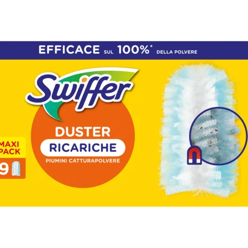SWIFFER DUSTER PIUMINI CATTURAPOLVERE 9 PIUMINI