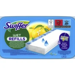 SWIFFER WET PANNO LAVAPAVIMENTI 10 RICARICHE