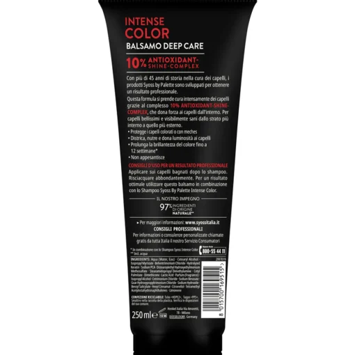 SYOSS by PALETTE BALSAMO INTENSE COLOR DEEP CARE 250 ML