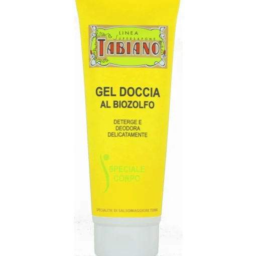 TABIANO DOCCIASCHIUMA GEL AL BIOZOLFO TUBO - SPECIALITA' DI SALSOMAGGIORE TERME 250 ML