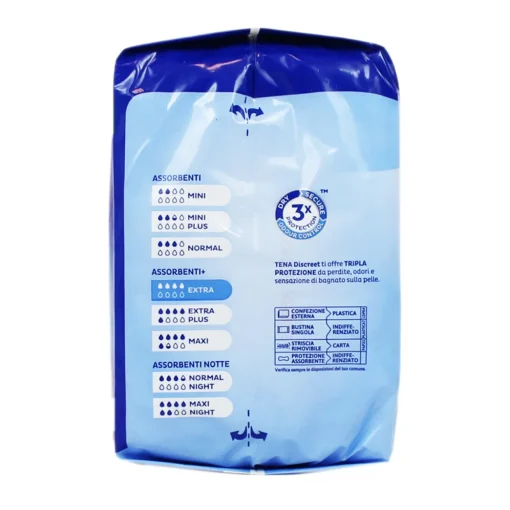 TENA DISCREET EXTRA 10 PZ ASSORBENTI PLUS DISPOSITIVO MEDICO CE CL1